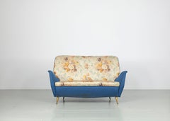 Small Italian Sofa Made in Italy in the 1950s by I.S.A. Bergamo