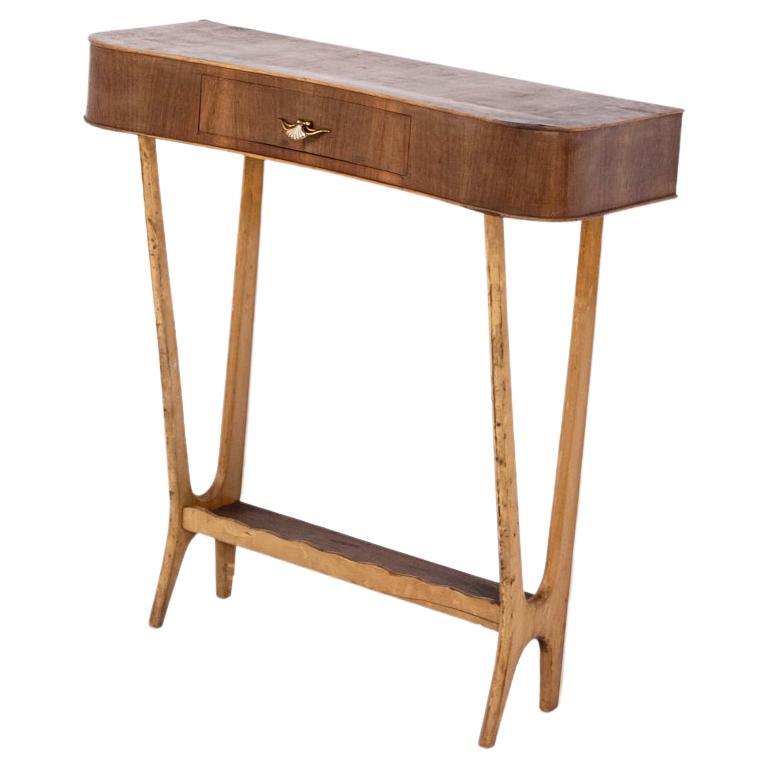 Console / TV Table Break Free Collection from Glass and Wood for Wild