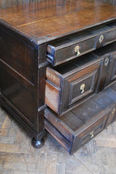 Small Jacobean Oak Chest of Drawers