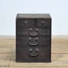 Small Japanese chest of drawers, circa 1900