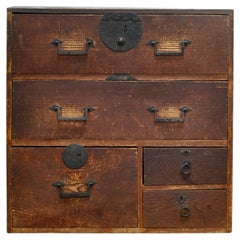 Small Japanese chest of drawers, circa 1900