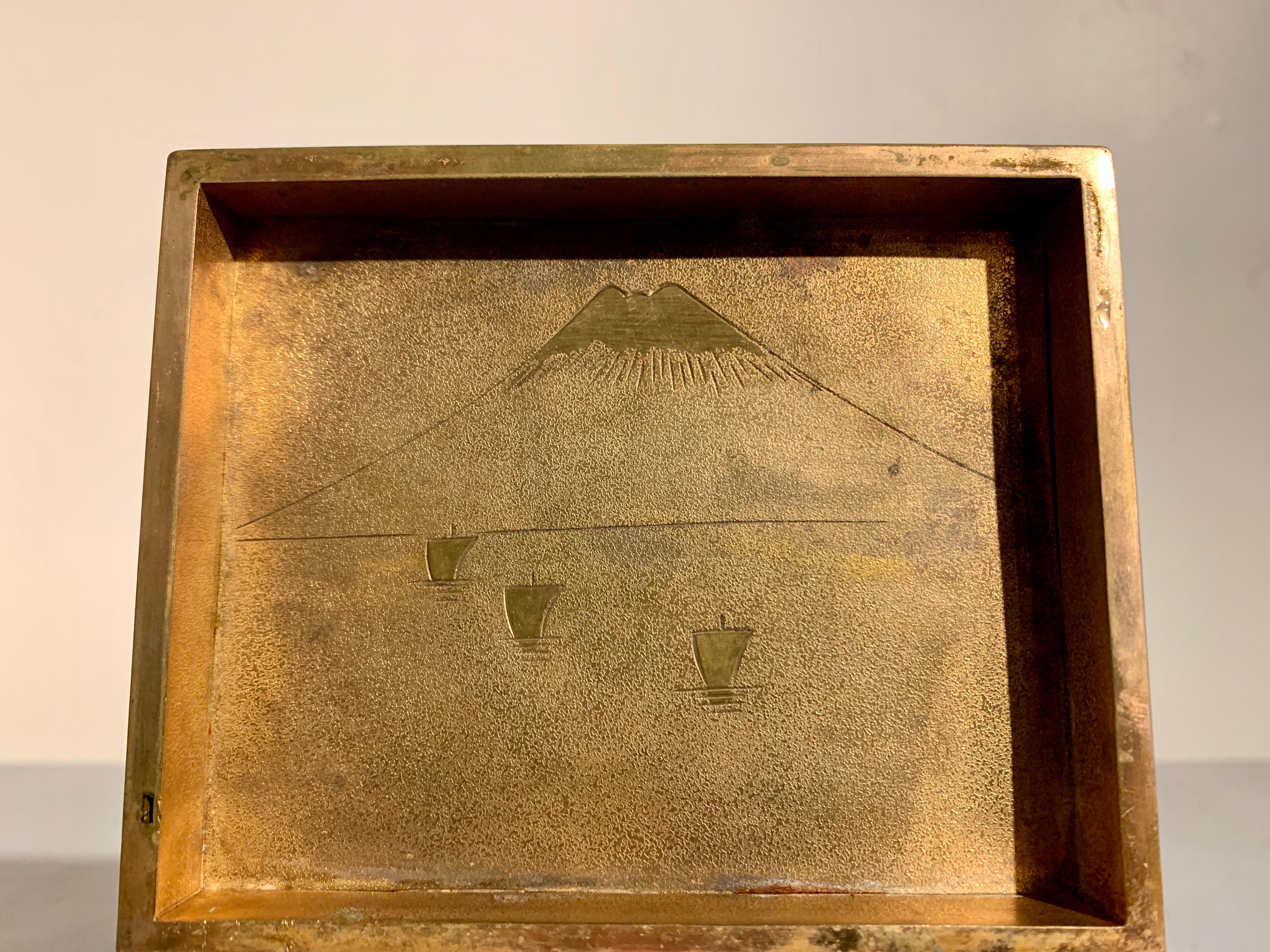Small Japanese Cloisonne Box by Ando, Meiji Period, circa 1910, Japan 7