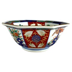 Antique Small Japanese Imari Bowl Meiji Period Circa 1880