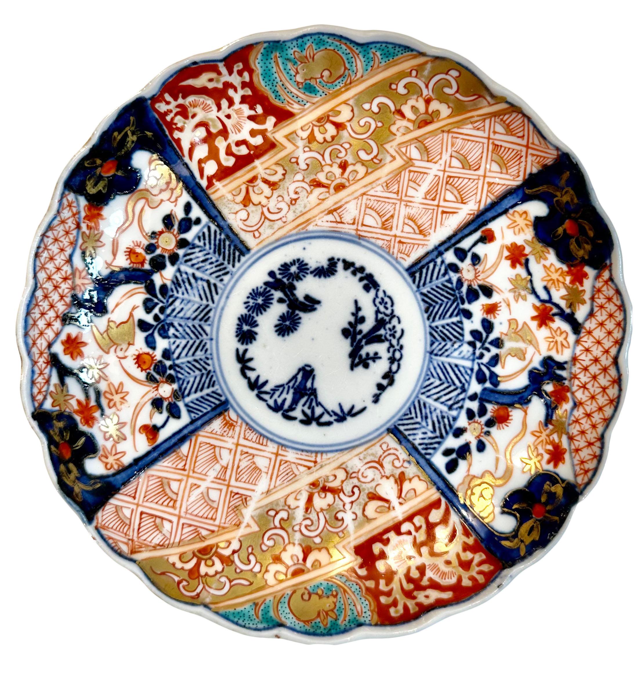 Plato japonés pequeño principios del siglo XIX en venta
