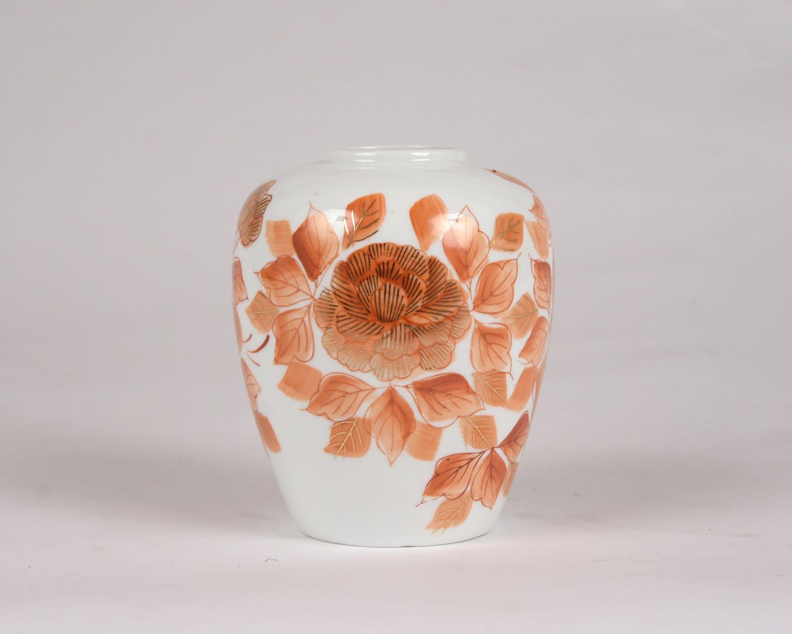 Neoclassical Small Japanese Porcelain Vase