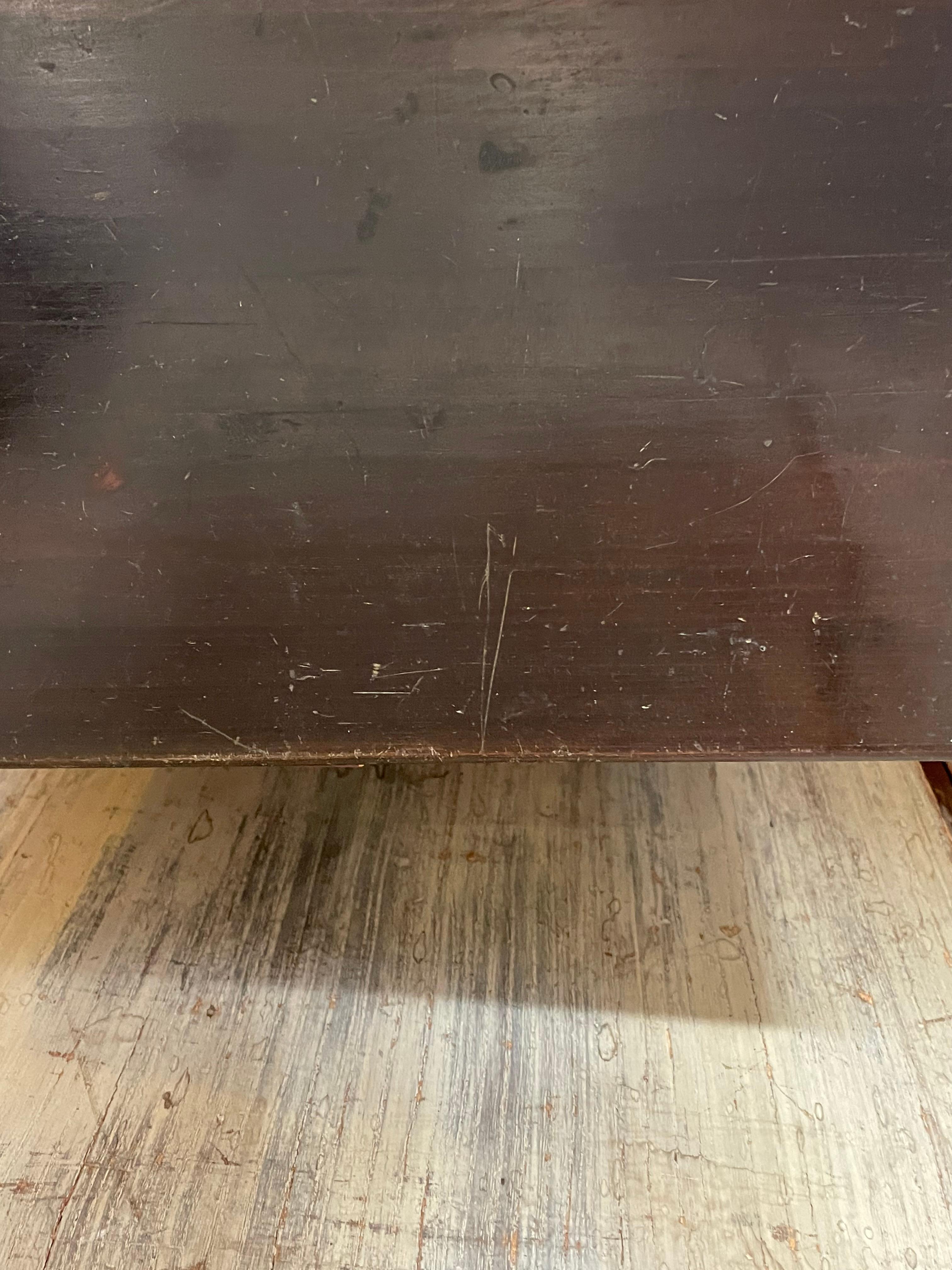 Small Japanese Wooden Cupboards 1970s In Fair Condition For Sale In Paris, FR