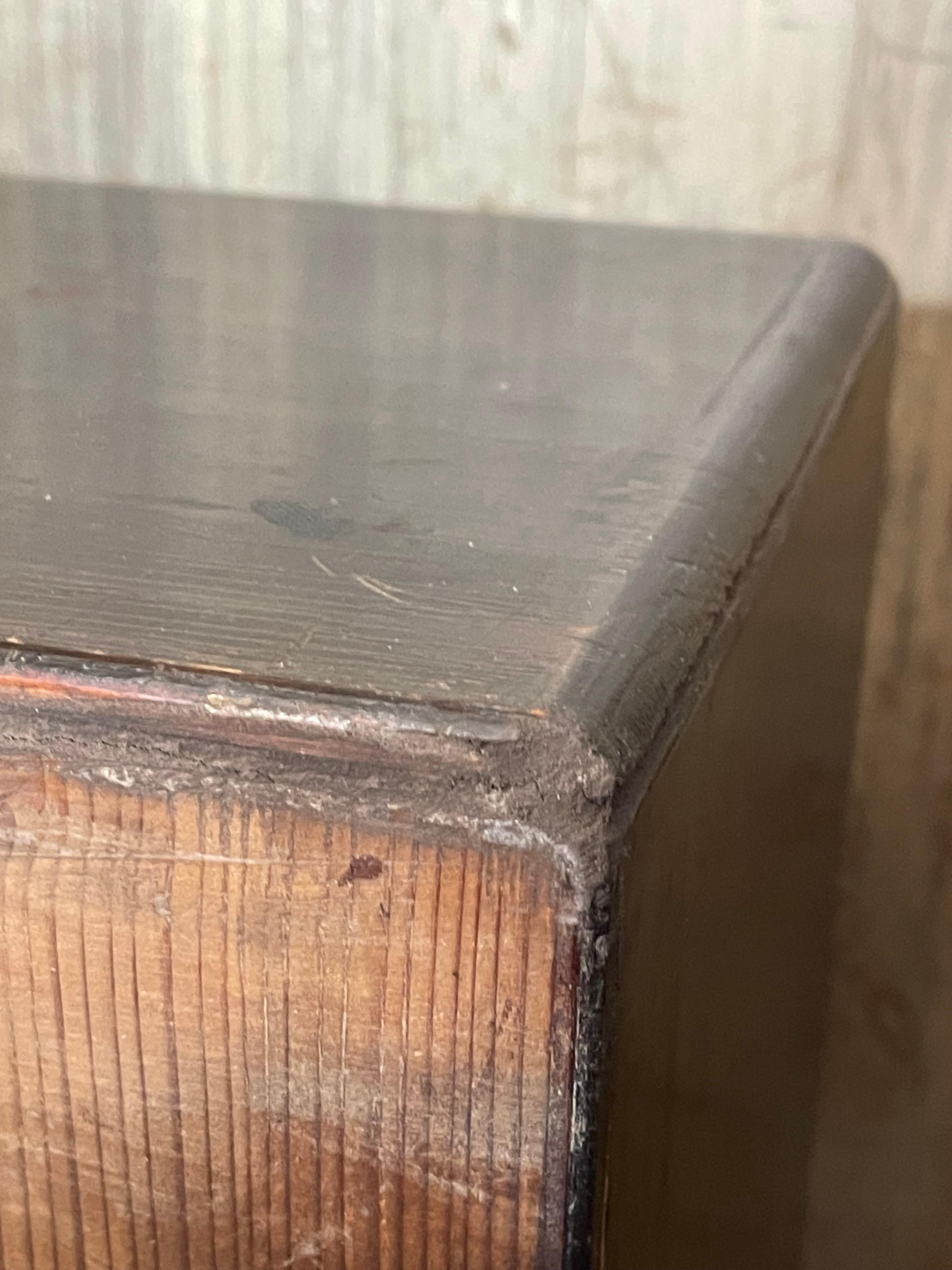 Late 20th Century Small Japanese Wooden Cupboards 1970s For Sale