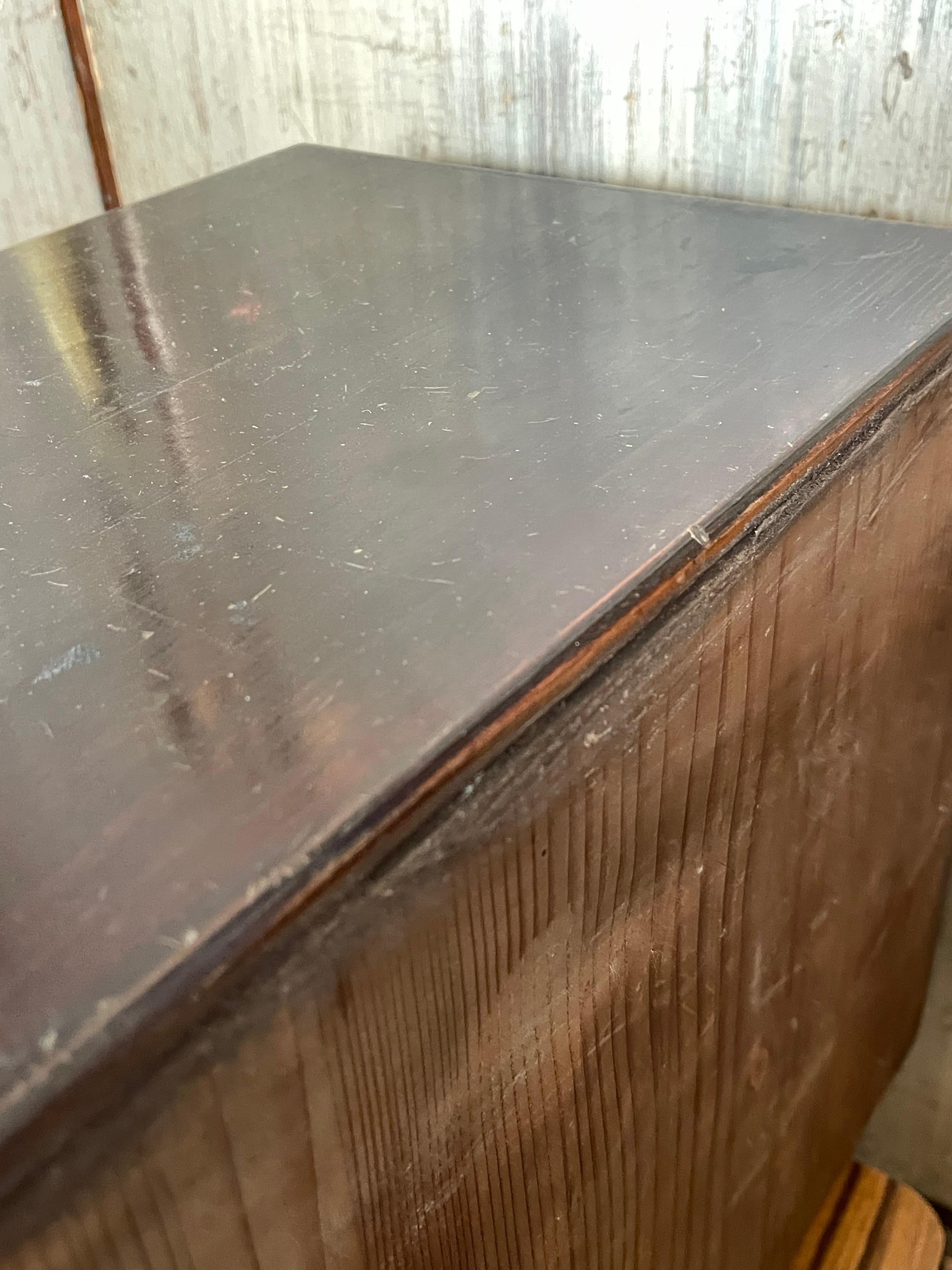Small Japanese Wooden Cupboards 1970s For Sale 2