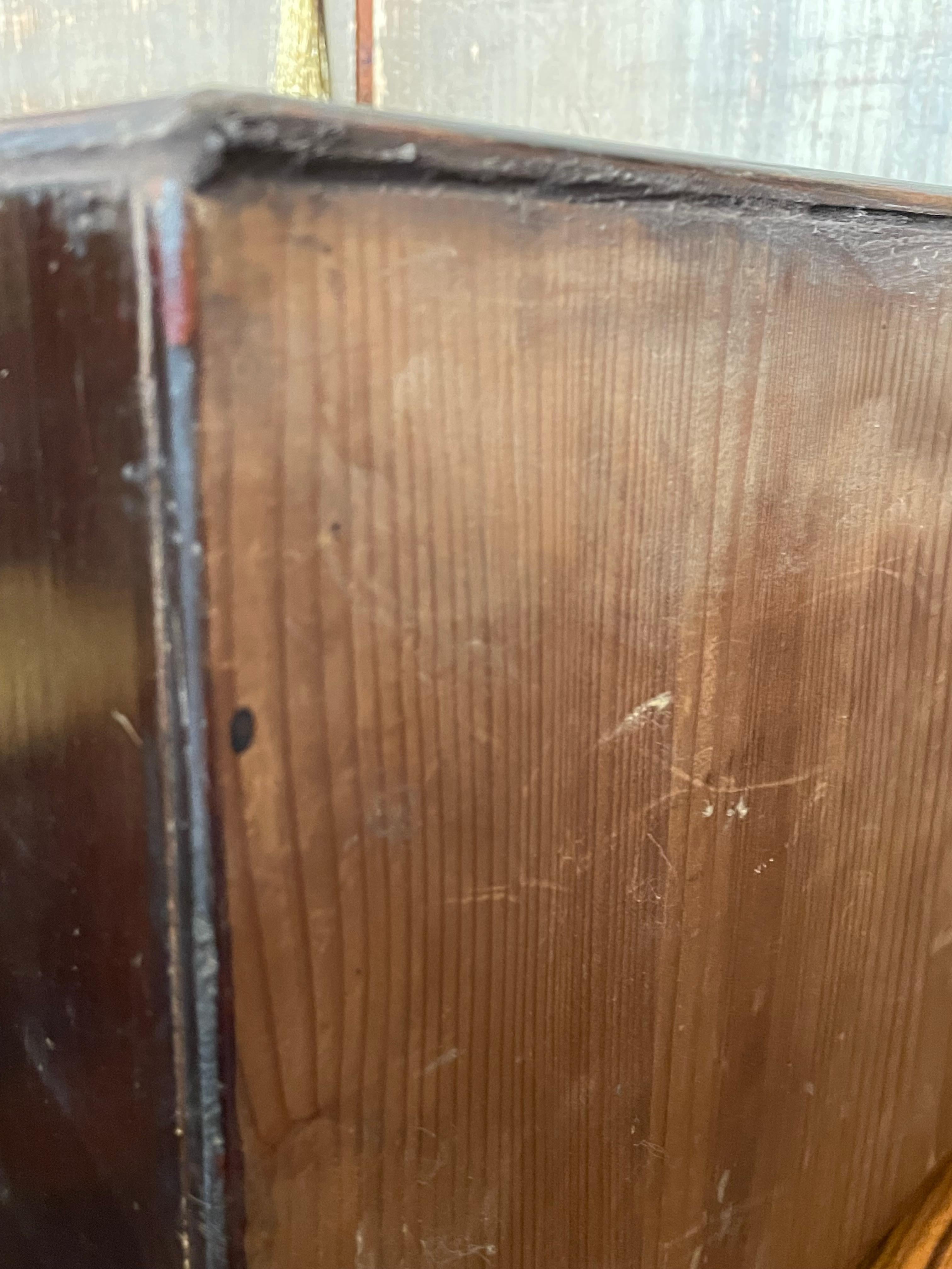 Small Japanese Wooden Cupboards 1970s For Sale 3
