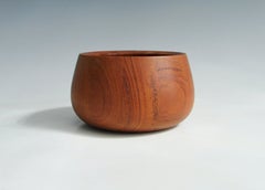 Small Jens Qiuistgaard Dansk Denmark Teak Bowl