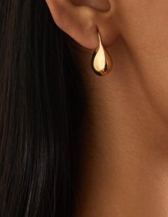 Small Jug Drops in 18K Gold