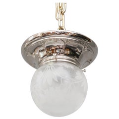 Small Jugendstil Ceiling Lamp, circa 1907