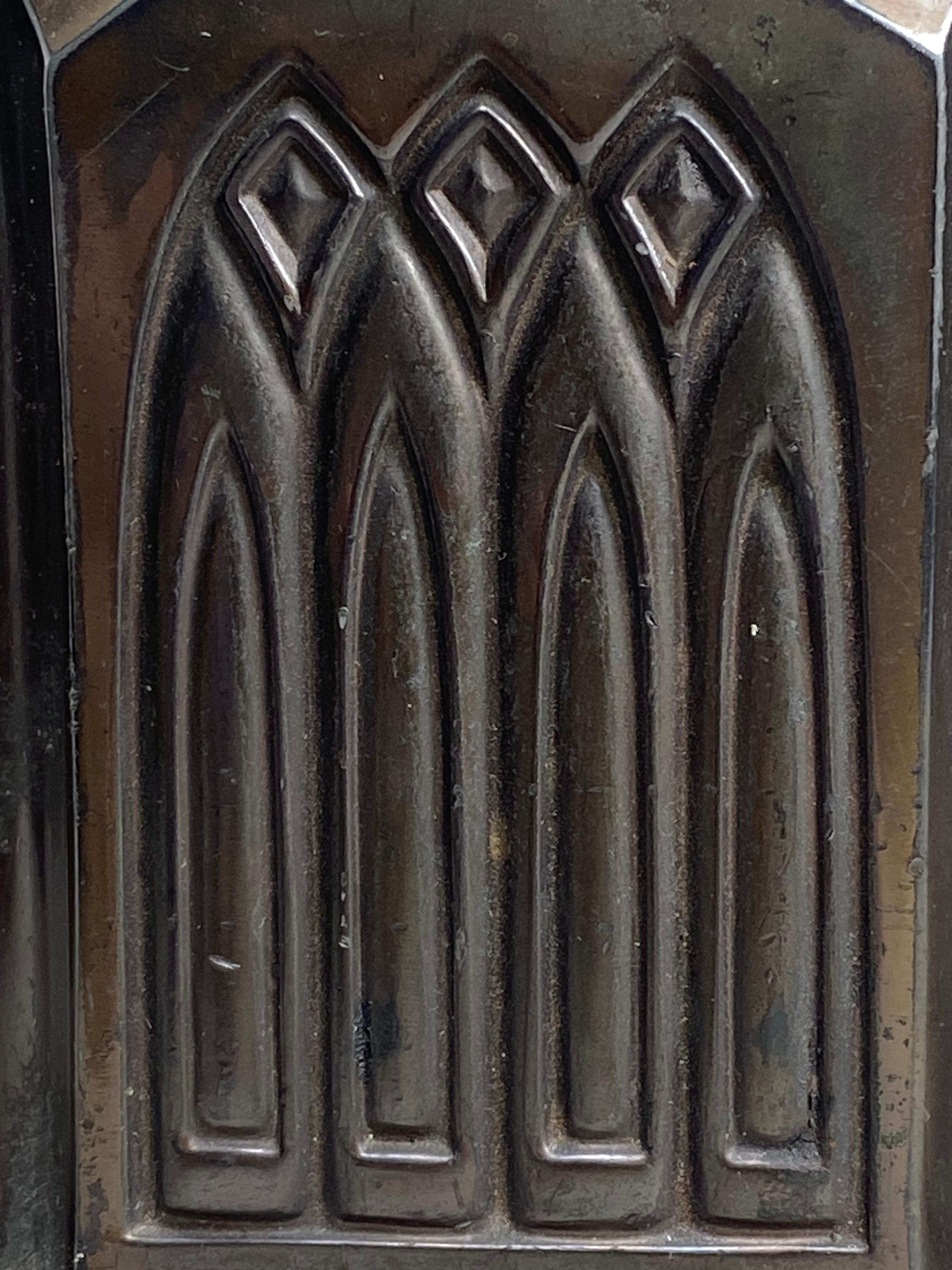 Small jugendstil mantel clock by Junghans Darmstadt In Excellent Condition For Sale In Banská Štiavnica, SK