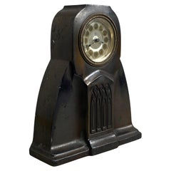 Piccolo orologio da camino jugendstil di Junghans Darmstadt