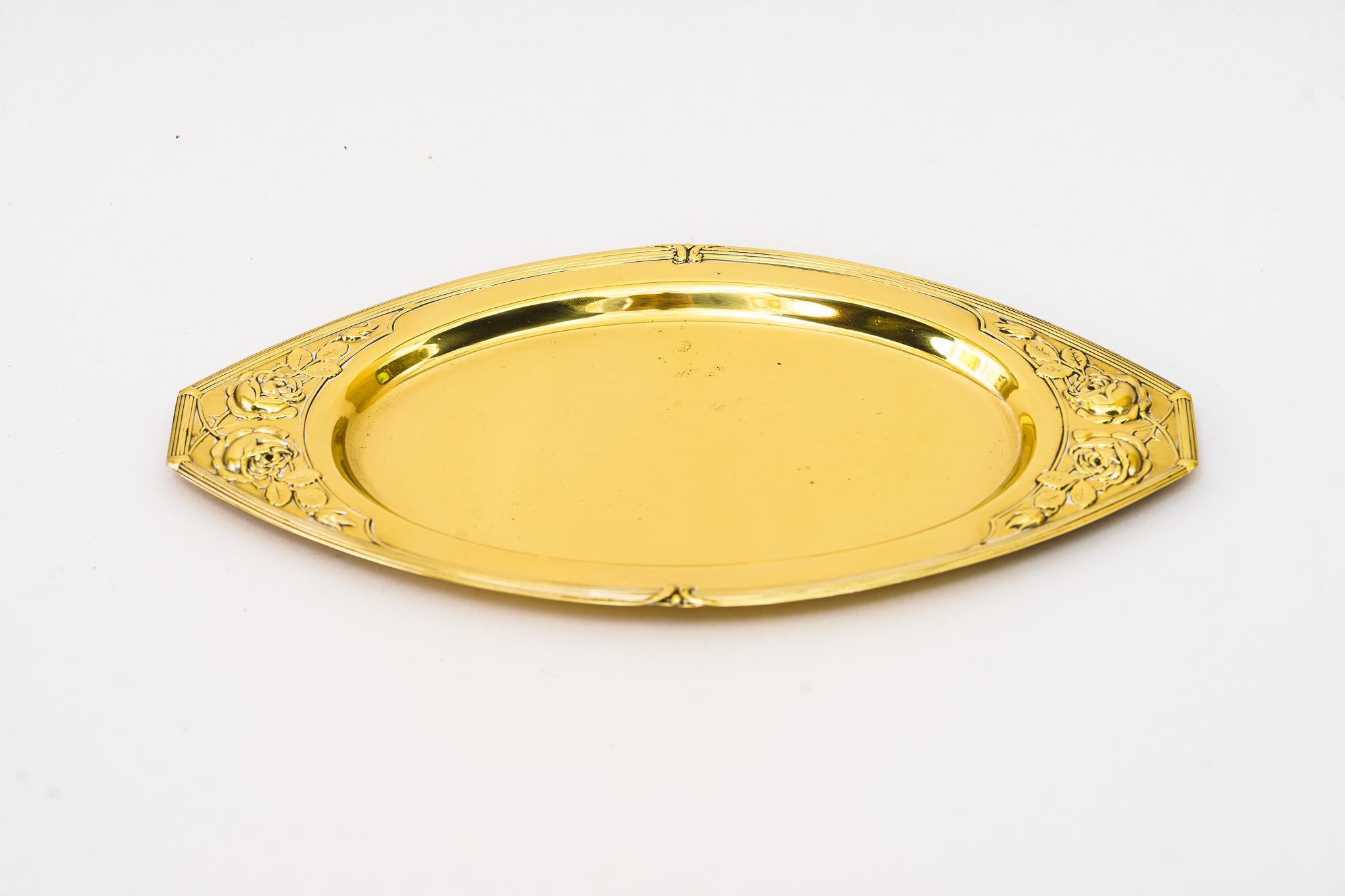 Early 20th Century Small Jugendstil Serving Plate Vienna Around 1908 For Sale