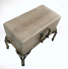 Small Karl Springer Style Chest on Stand