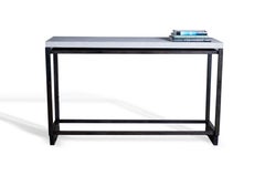 Karnes Console Table w/ Limestone Top