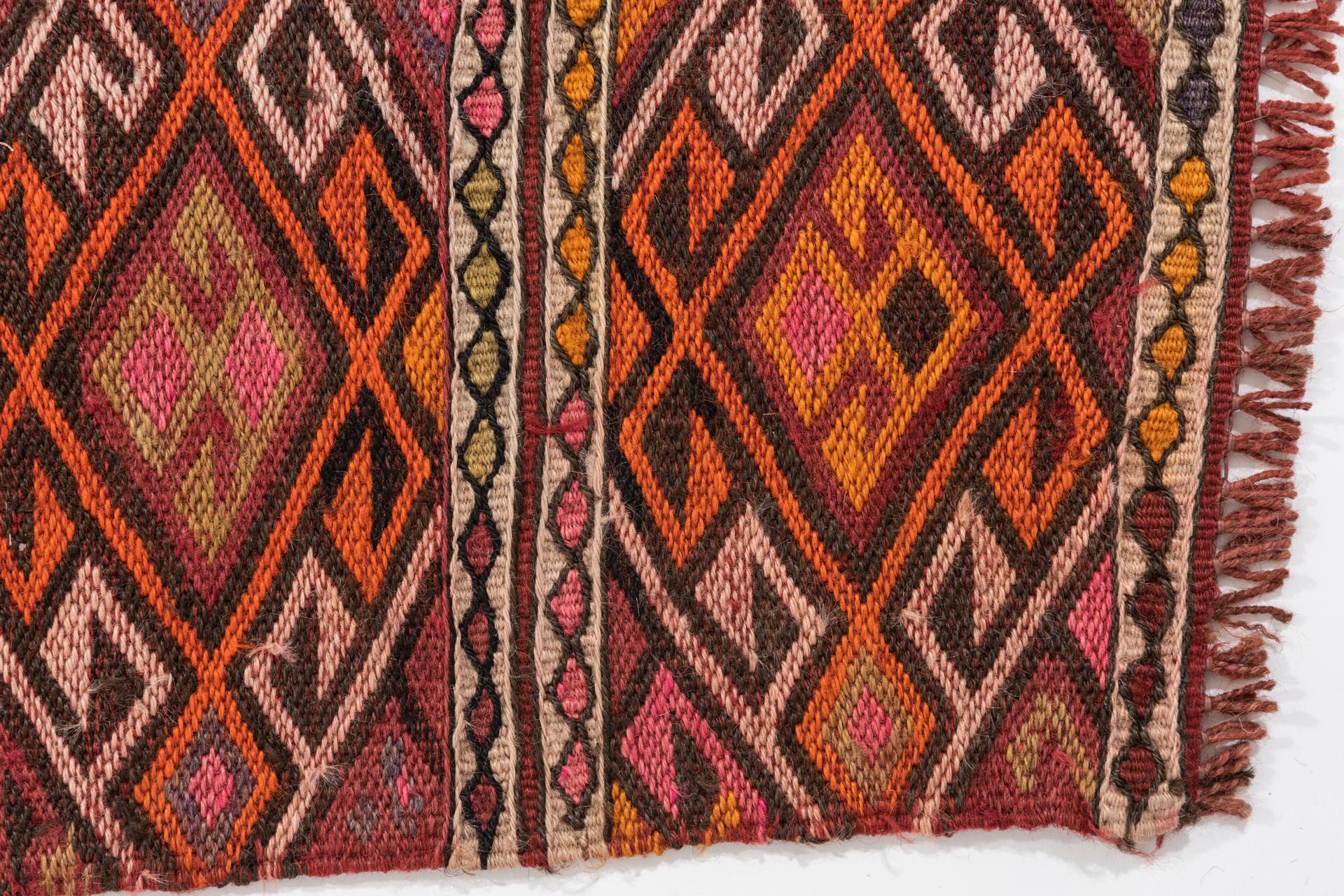 20ième siècle Petit Kilims d'Ouzbékistan en vente