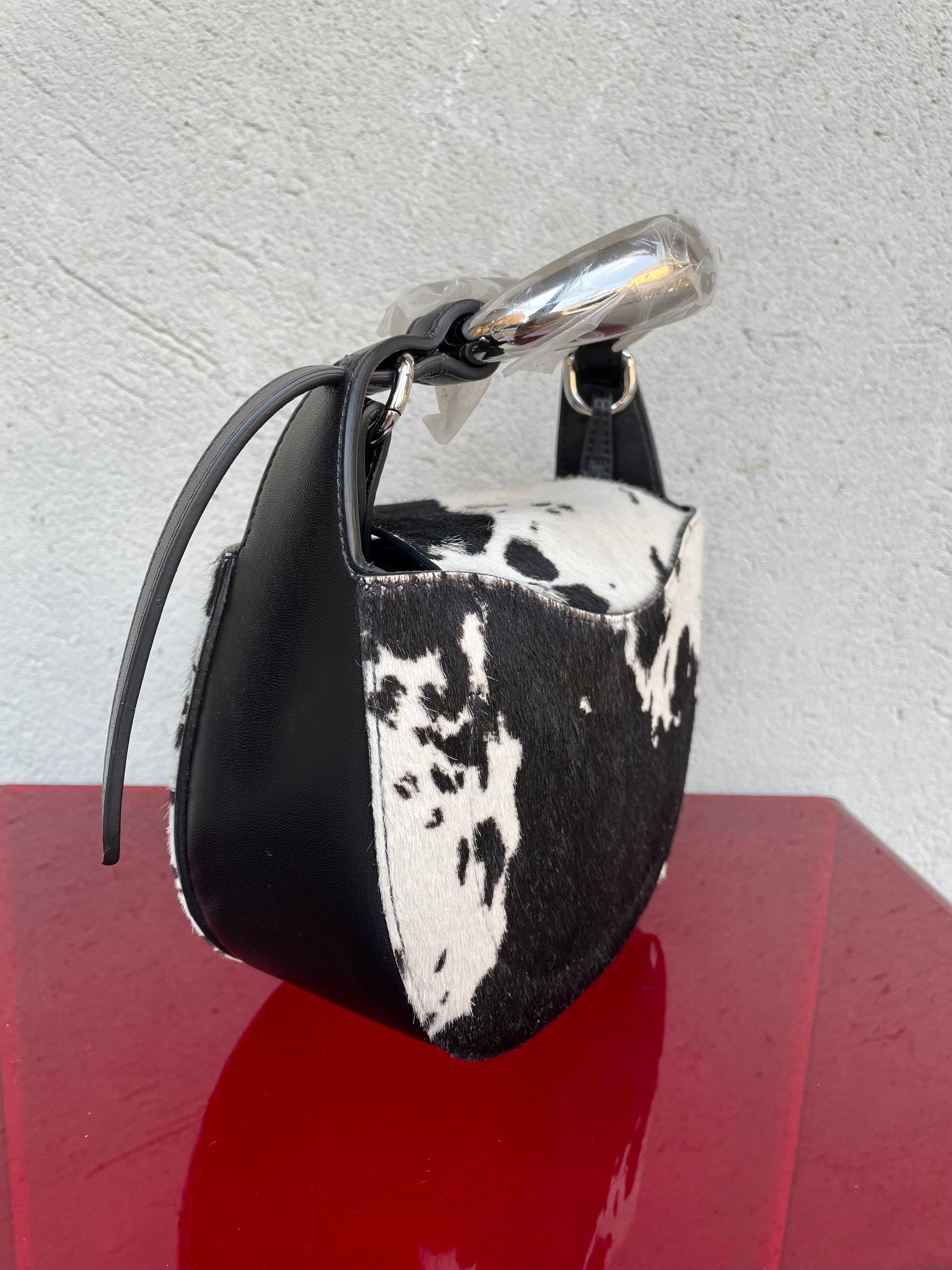 Black Small Kiss Chloé Handbag Leather.