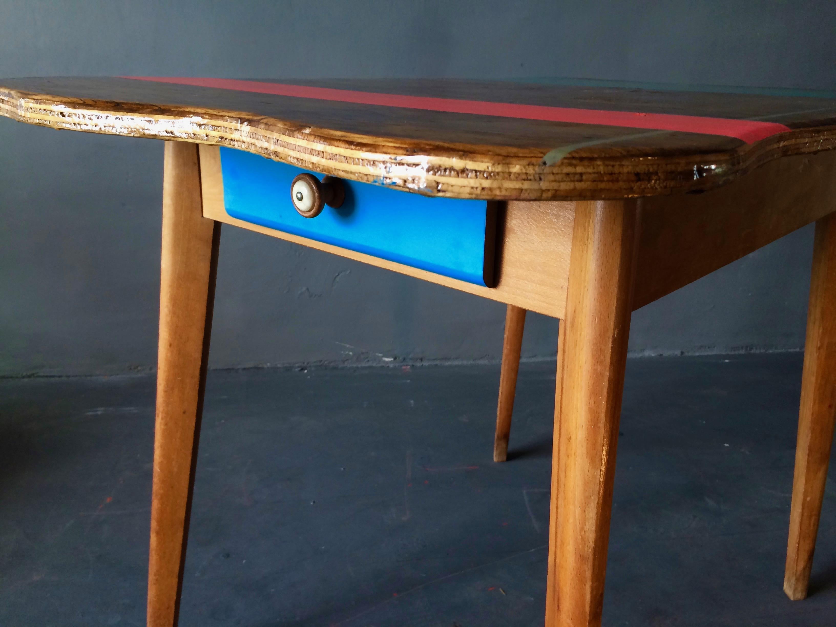20th Century Kitchen table, functional art, by german artist Markus Friedrich Staab For Sale