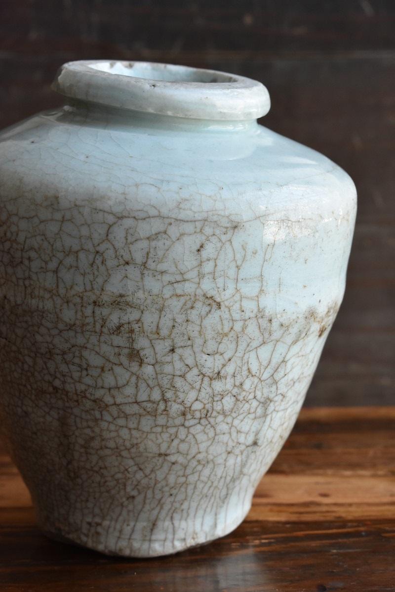 Small Chinese antique White Porcelain Vase / 18th-19th Century / Wabi-Sabi Vase 7