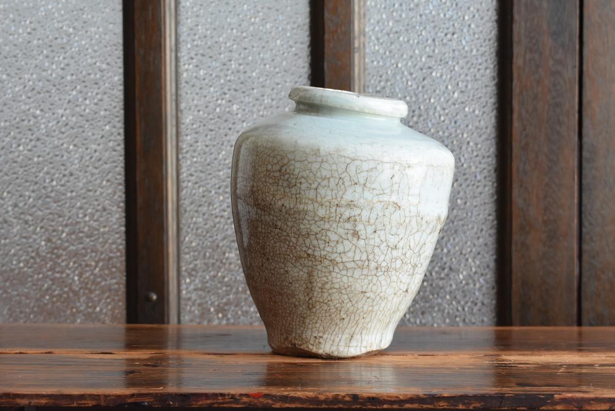 Small Chinese antique White Porcelain Vase / 18th-19th Century / Wabi-Sabi Vase 15