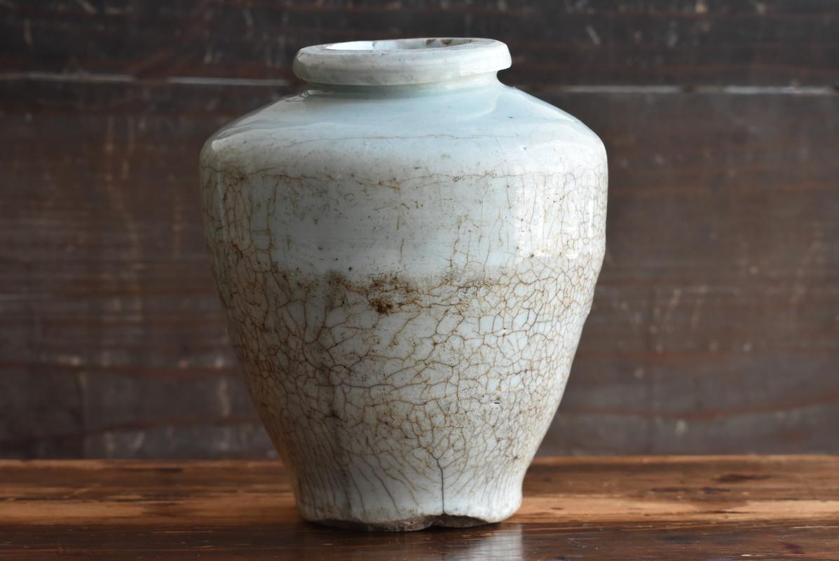 Other Small Chinese antique White Porcelain Vase / 18th-19th Century / Wabi-Sabi Vase