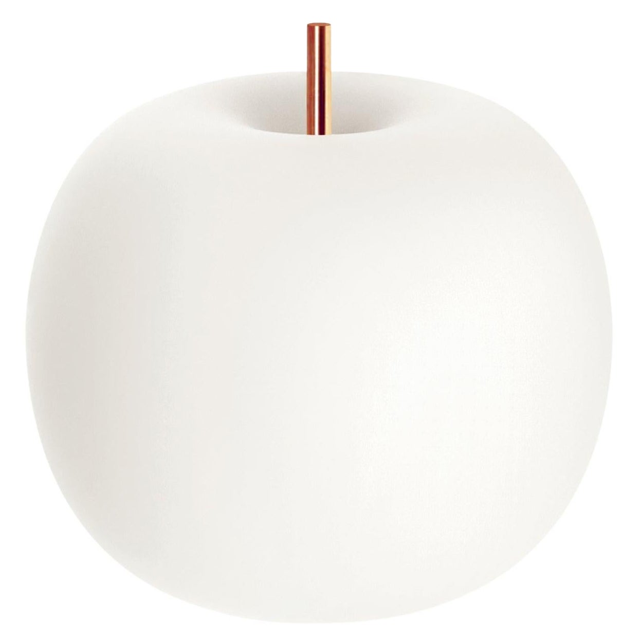 Small 'Kushi' Opaline Glass and Copper Table Lamp for KDLN