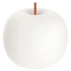 Small 'Kushi' Opaline Glass and Copper Table Lamp for KDLN