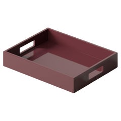 Small Lacquer Tray - Carmine