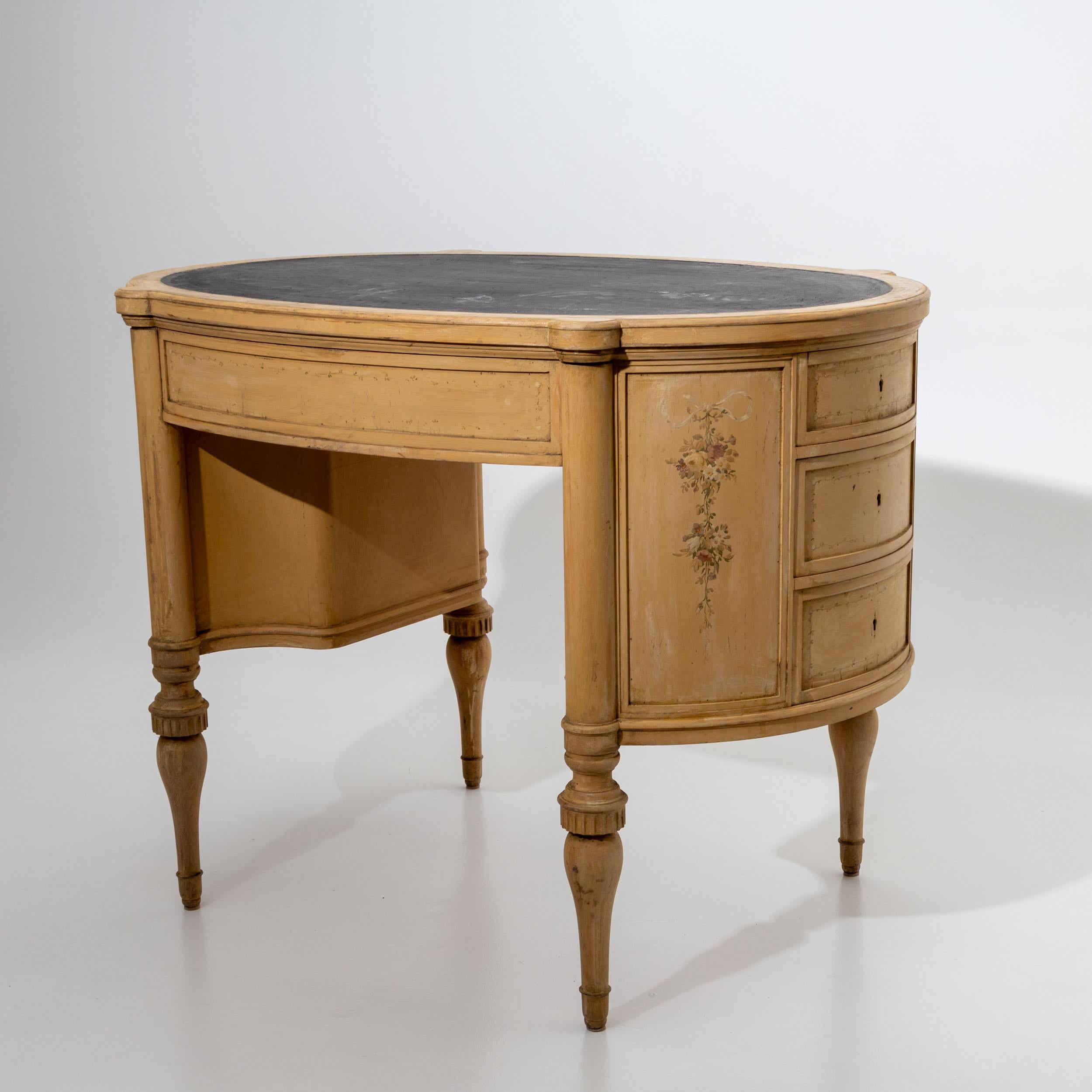 Baroque Small Ladies’ Writing Desk, 20th Century For Sale