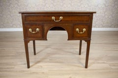 Small Ladies' Writing Desk From the Early 20th Century in Brown