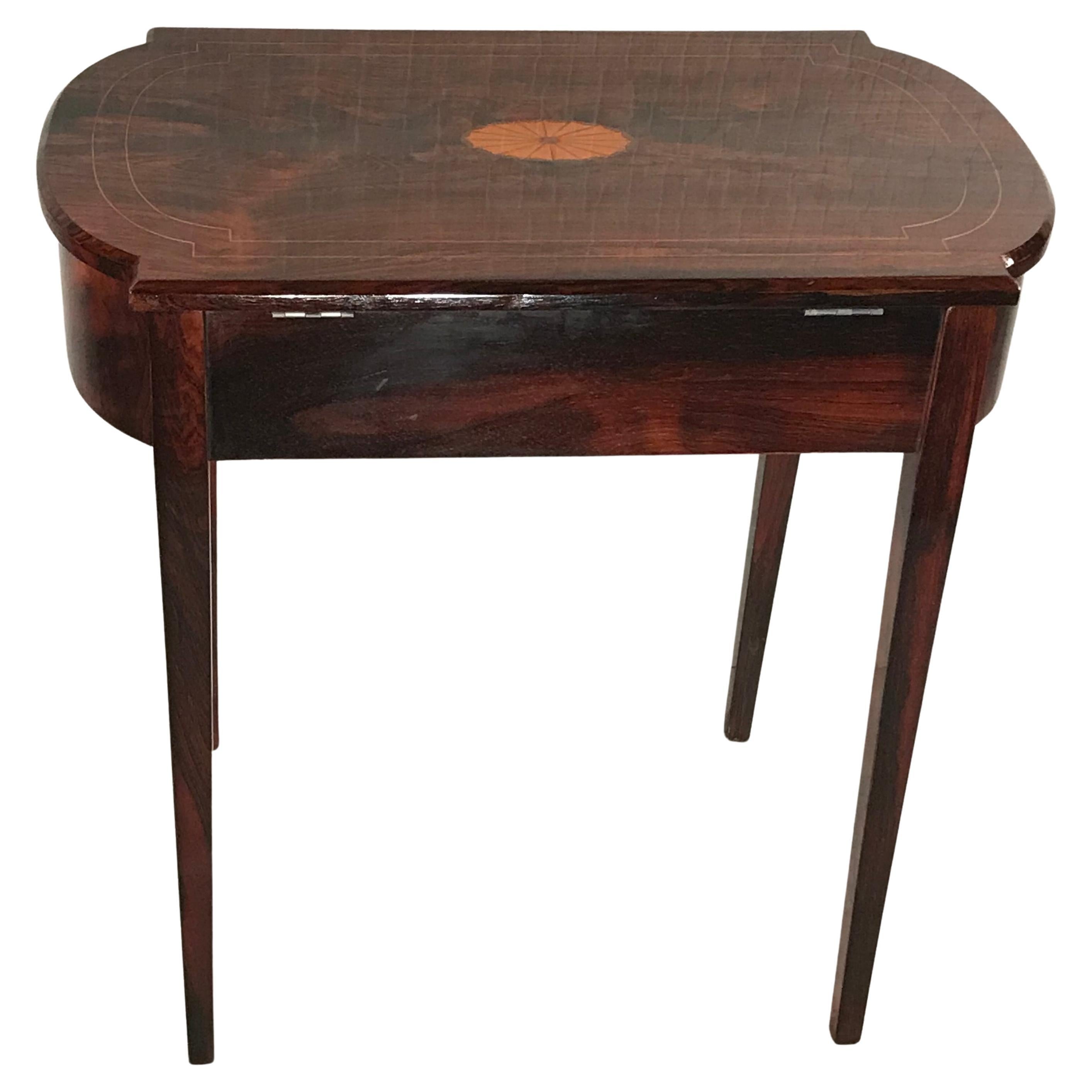 Restauration Small Lady's Desk, English Regency 1830 For Sale
