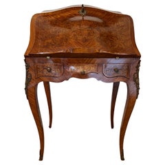 Antique Small Lady's Desk, French, Nineteenth Century, With Bronze Mounts