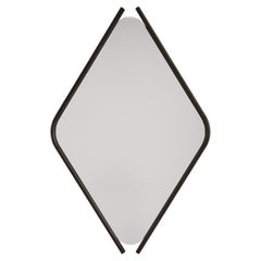 Small Laguna Oak Wood Eye Mirror by Morica Design