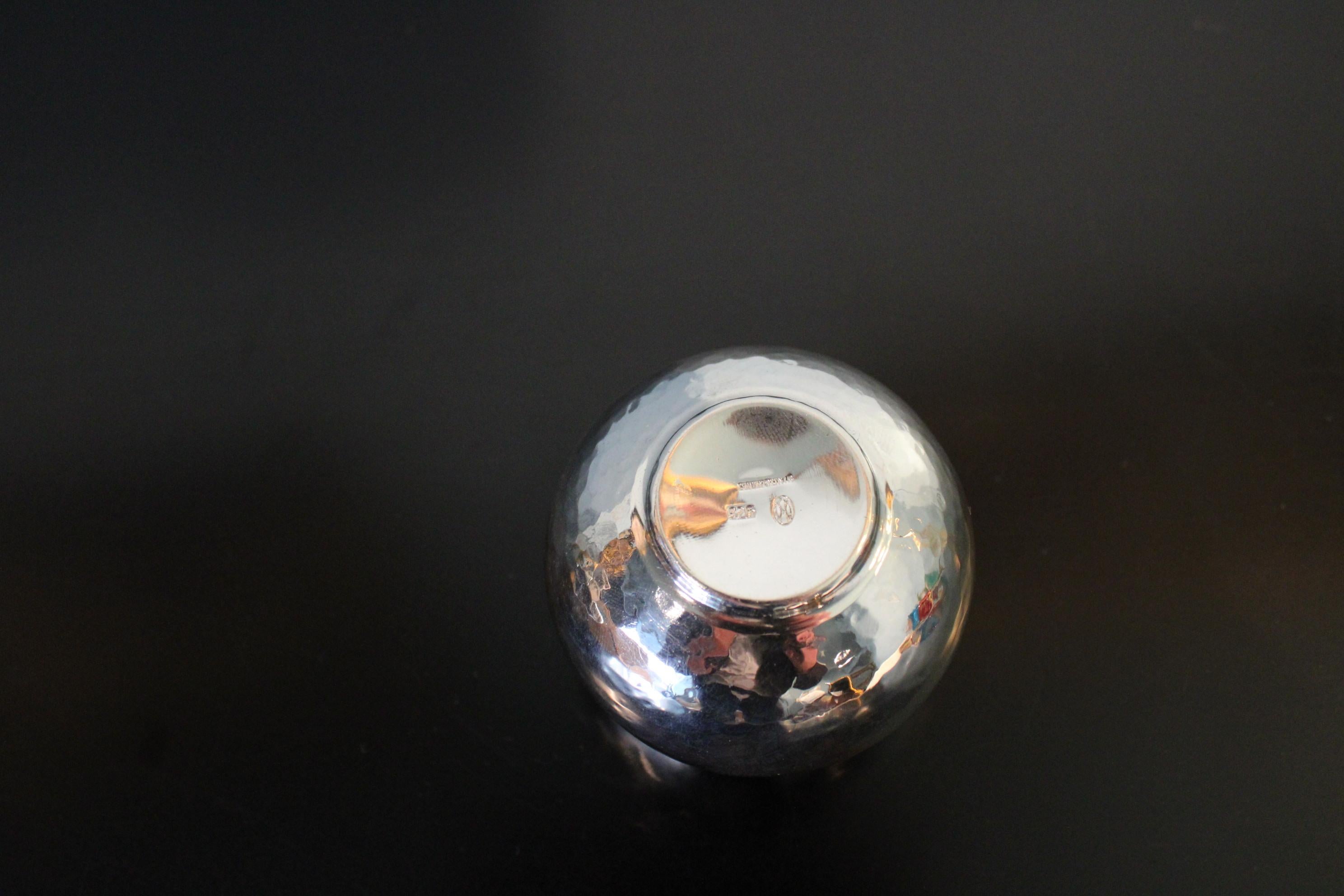 Small Lalaounis Silver Vase For Sale 1
