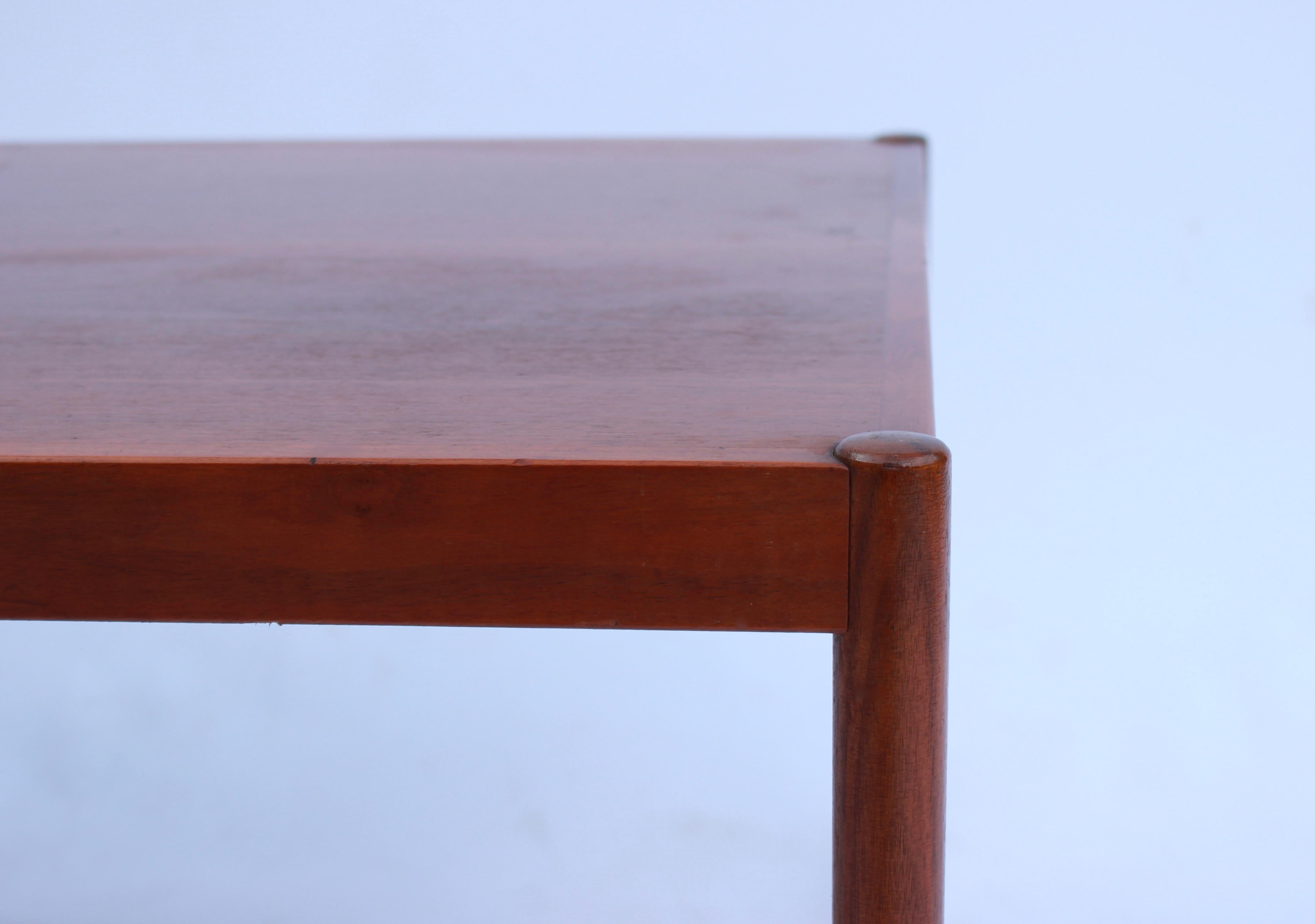 Mid-20th Century Small Lamp Table in Teak of Danish Design from the 1960s