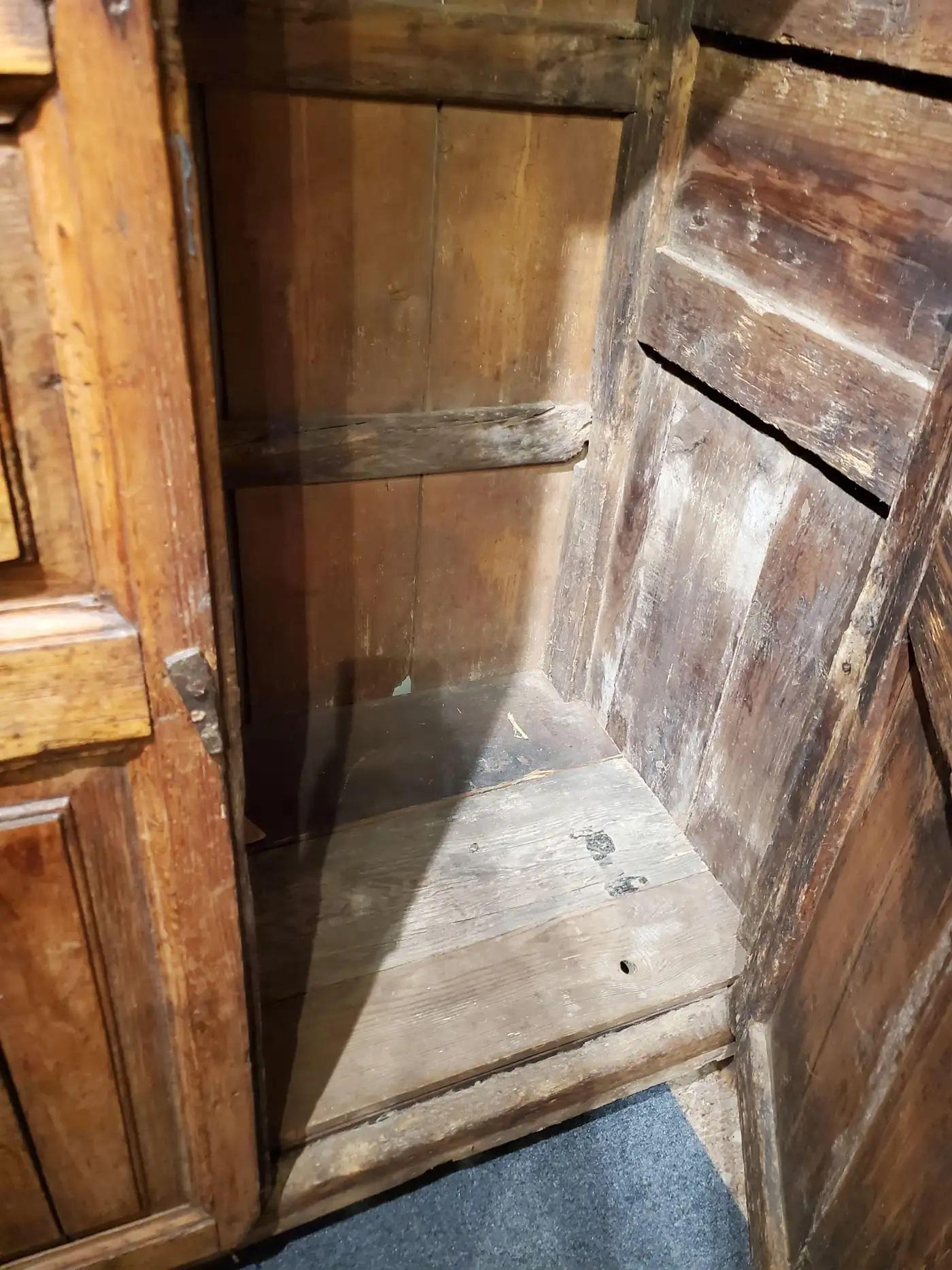 Small Late 18th-Century Southern Irish Pine Cabinet en venta 2