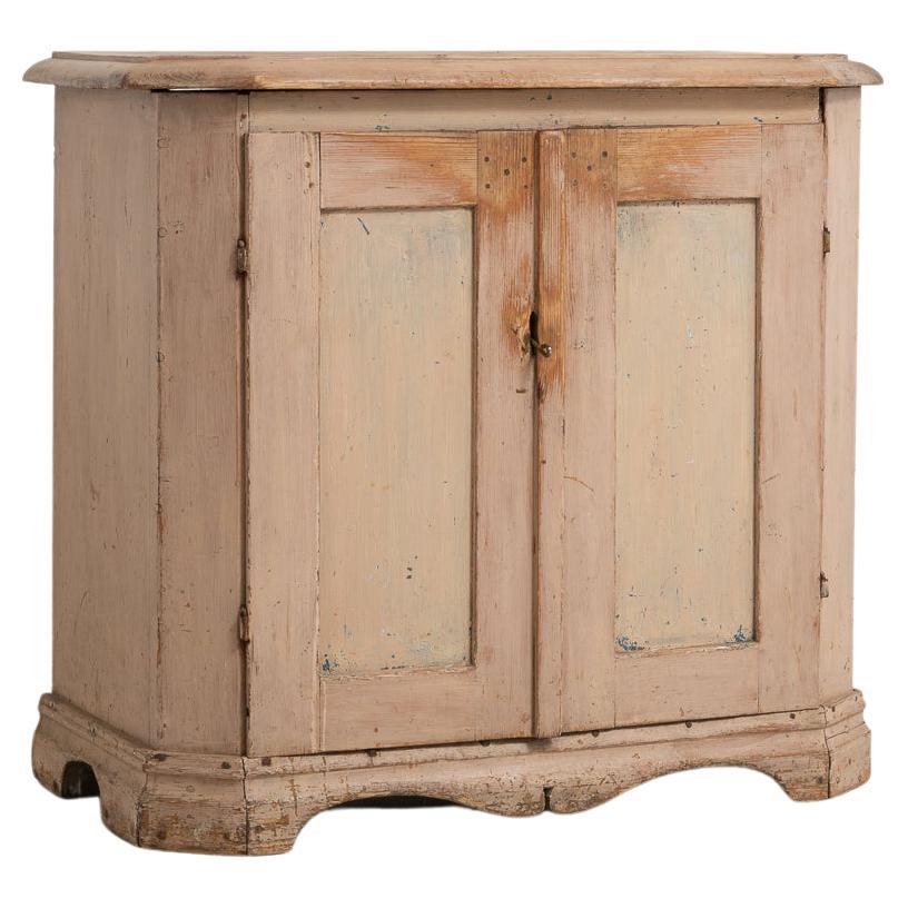 Small Late 18th Century Swedish Pine Country Folk Art Sideboard For Sale