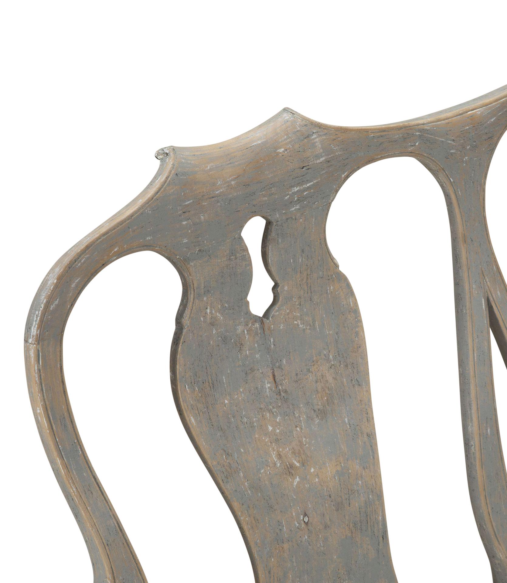 Petit canapé suédois de style rococo de la fin du XIXe siècle en vente 2