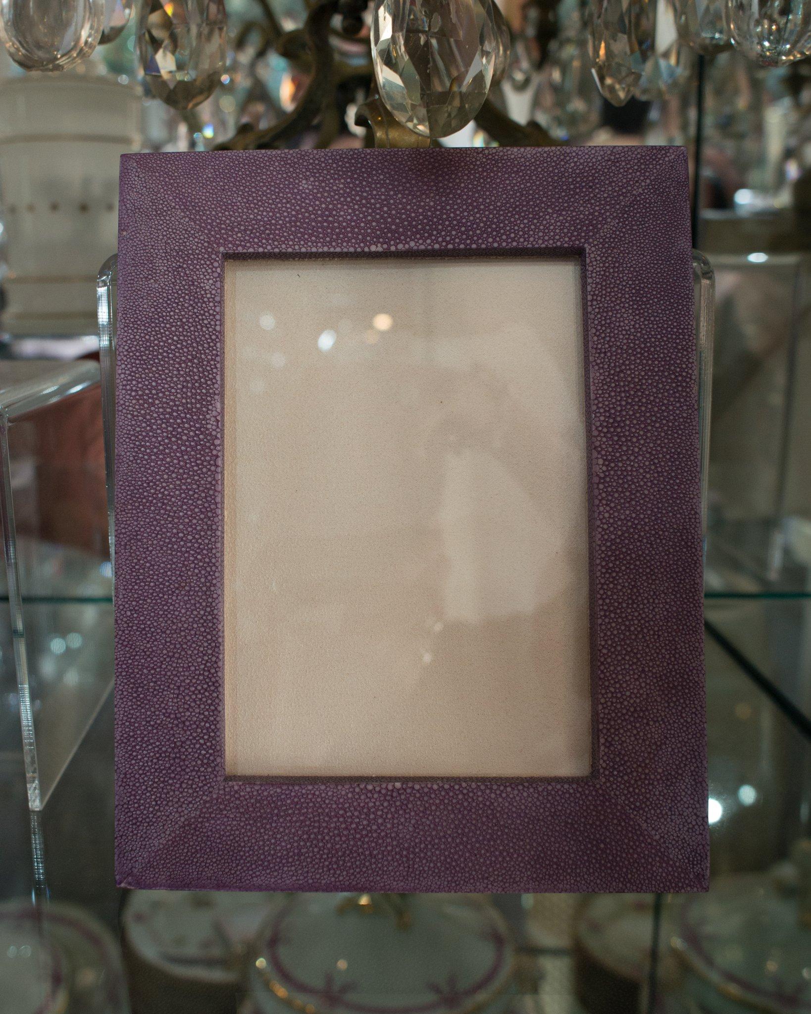 purple picture frames