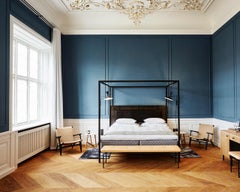 Small Le Corbusier 'Lampe de Marseille Mini' Wall Lamp for Nemo in Black