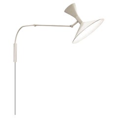 Small Le Corbusier 'Lampe de Marseille Mini' Wall Lamp for Nemo in White