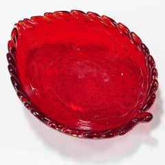 Small Leaf Bowl by Tyra Lundgren for Venini