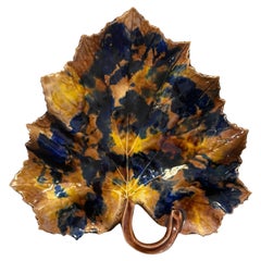 Majolica Plate Owned by Fashion Legends Geraldine Stutz, then André Leon Talley!