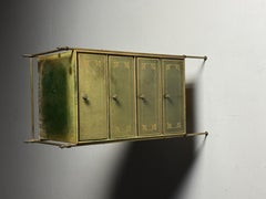Pequeña cómoda de cuero, c. 1960