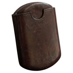 Small Leather Cigar Case, circa 1900
