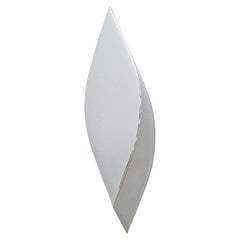 Small Leska Stainless Steel Wall Mirror by Zieta