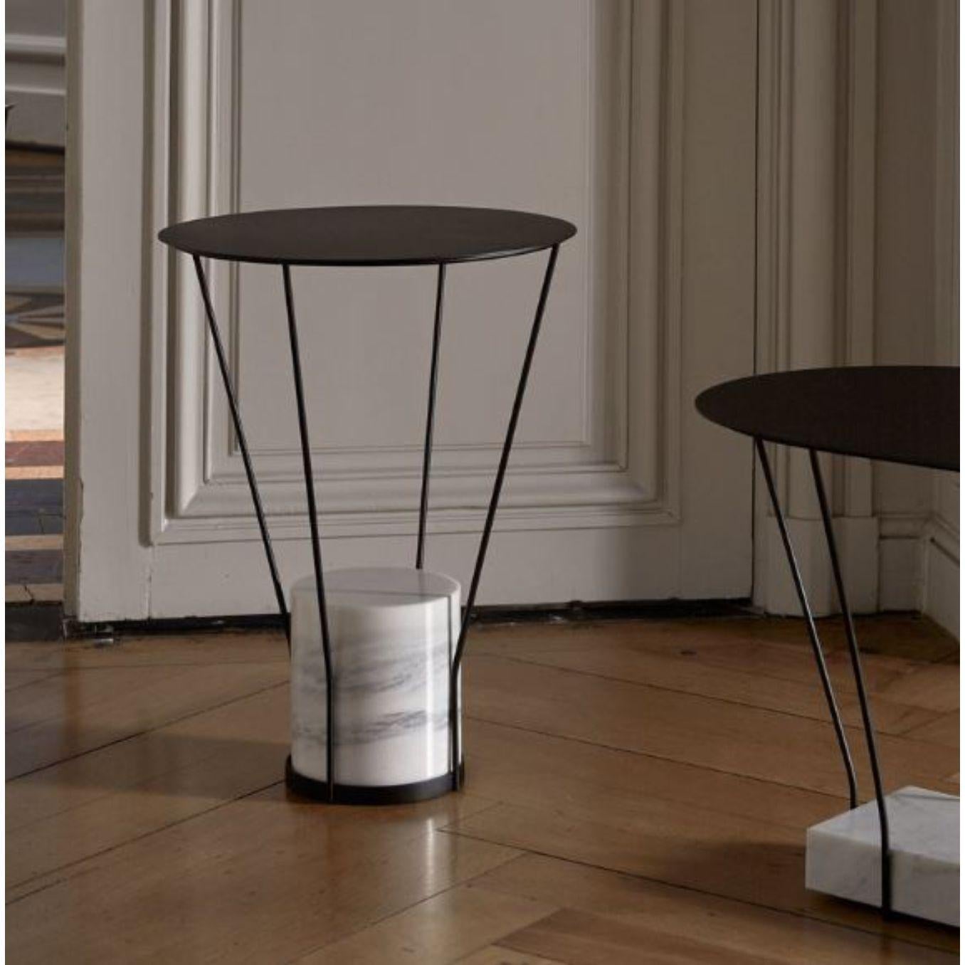 Autre Petite table basse Lest avec base en marbre par Radar en vente