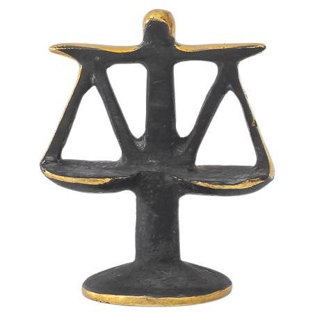Small Libra Zodiac Sign by Walter Bosse, circa 1950s For Sale